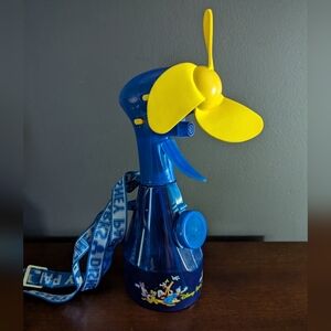 DISNEY Parks Misting Water Bottle Spray With Fan